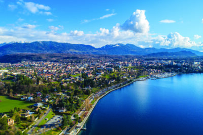 Thonon vue de drone - Agrandir l'image 7 sur 27, fenêtre modale
