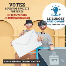 Budget Participatif : phase de vote