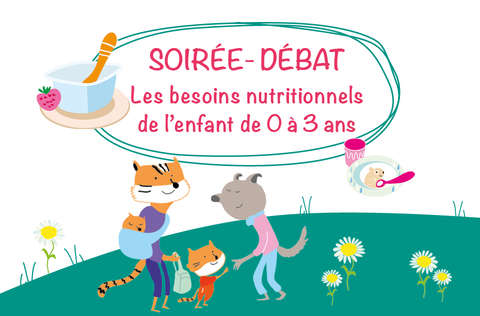 Soirée-débat sur la nutrition de l&#039;enfant